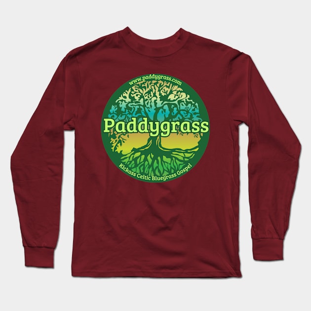 Paddygrass Retro Tee Long Sleeve T-Shirt by Paddygrass Band